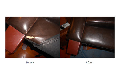Leather Sofa - Tear repair