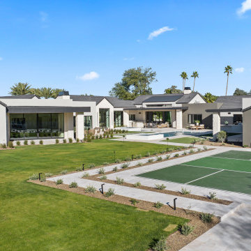 Record-Breaking Bar Z Estate: Resort Pool, Sport Court & Full Mountain Views in
