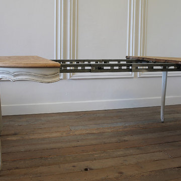20th Century French Provincial Parquetry Dining Table