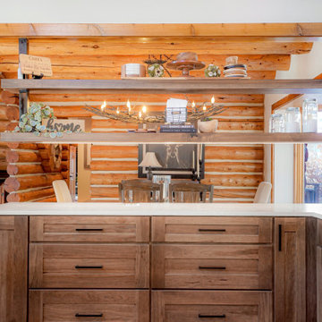October Place - Rustic Mountain Kitchen