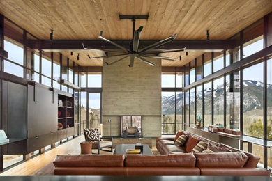 Design ideas for an expansive industrial home.