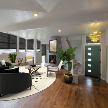 Virtual Staging artist home LA California