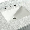 Callum Gray Bathroom Vanity With Marble Counter, 48"
