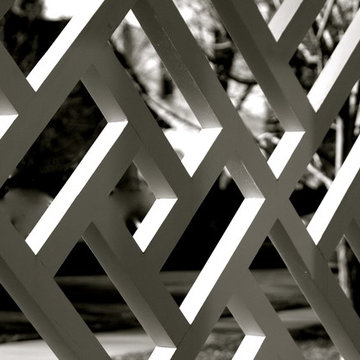 Chinese Chippendale Railing - Diamond