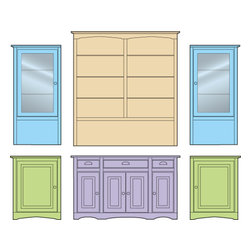 Angelo Display Bookcase System - Bookcases