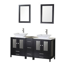 black and white bath