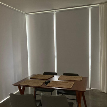 Long Roller Shades - Choosing Custom Covers For Glass Doors & Window Walls