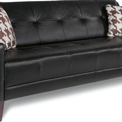 Verve Premier Sofa by La-Z-Boy shown in Licorice - Sofas