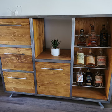 Meuble bar a vins