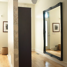 Mirrors in entry