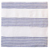 French Farmhouse Ticking Linen Decorative Thin Pin Striped Square Pillow Covers
