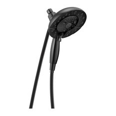 Delta H2Okinetic In2ition 5-Setting 2-in-One Shower, Matte Black, 58480-BL-PK