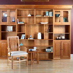 Library Wall Bed (closed) - Murphy Beds