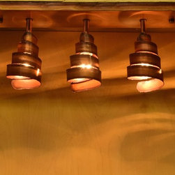 Copper Pendants - Bathroom Vanity Lighting