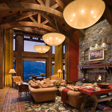 open concept kitchen family room
