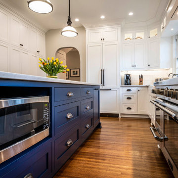 Classic Home Gets Elegant Renovation Reminiscent of Original Design