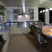 outdoor kitchen