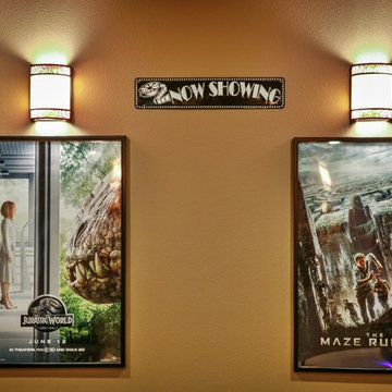 Home Theater Before, During, After