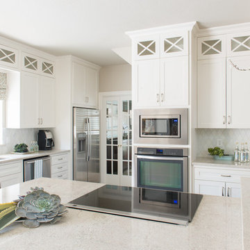 Clean & White Transitional Kitchen