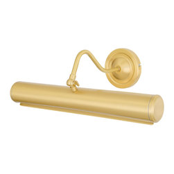 ELLE SOLID BRASS PICTURE LIGHT 35.5CM - Wall Lights