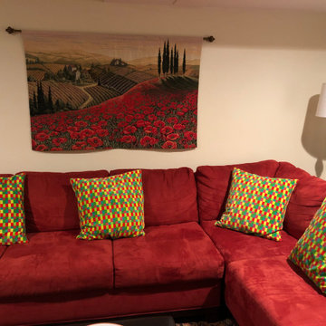 CLASIC AND WELCOMING FINISHED BASEMENT,  NORTH ATTLEBORO, MA