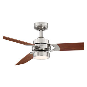 Atlas 6 Light Ceiling Fan Aged Bronze Finish Transitional