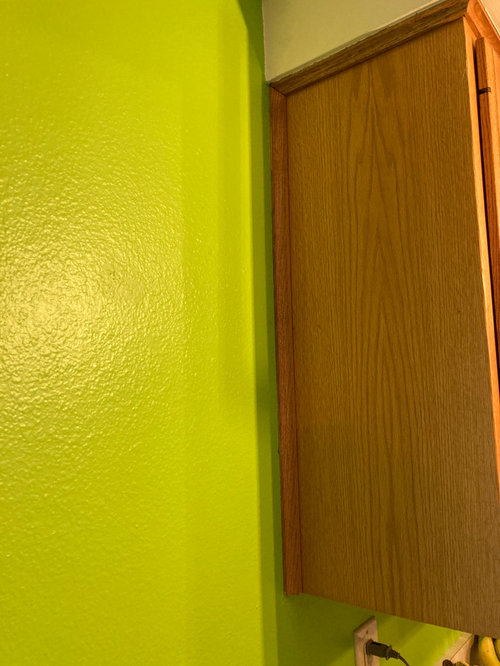 trim modernizing kitchen