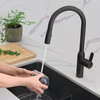 STYLISH Kitchen Sink Faucet Single Handle Pull Down Dual Mode Stainless Steel