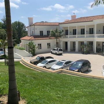 Gravel Entrance, pathways and Parking Area