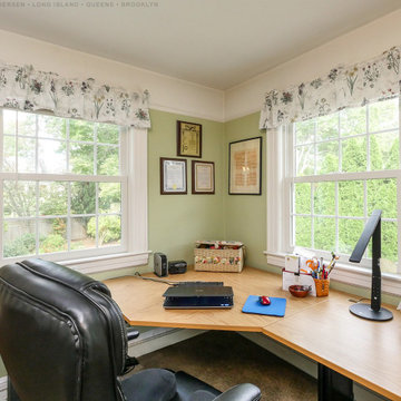 New Windows in Endearing Home Office - Renewal by Andersen Long Island, NY