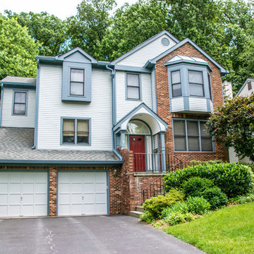 Silver Spring, Md. Fiber James Hardie Siding Installation