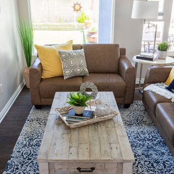 Huntington Beach Kitchen and Family Room