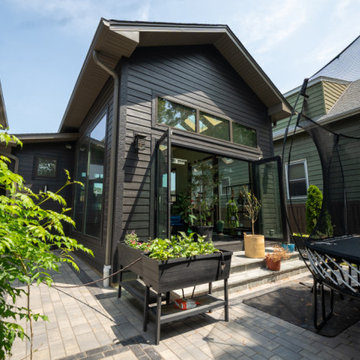 Indoor Swim Spa & Greenhouse Home Addition – Strong St. Chicago, IL