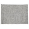 IKAT Floormat, White and Silver, 26"x72"