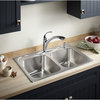 Sterling 11850-4 Southhaven 33" Double Basin Drop In Stainless - Stainless