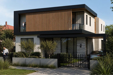 Minimalist exterior home photo in Los Angeles