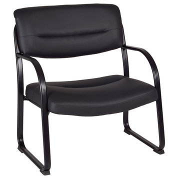 Crusoe Big & Tall Side Chair- Black