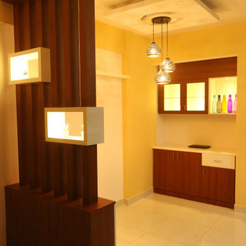 Govind's Project, 2 BHK,Residential house interiors, Contemporary Style
