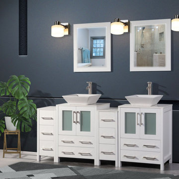 VA3124-72-W Vanity (White)