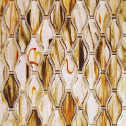 Silhouette glass tile mosaic by Hirsch - Mosaic Tile