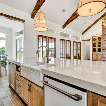 Architectural Designs Modern Farmhouse Plan 56460SM comes to life in Texas!