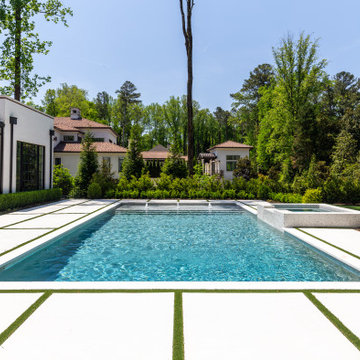 Contemporary Buckhead Pool