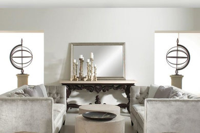 Example of a classic living room design in Philadelphia