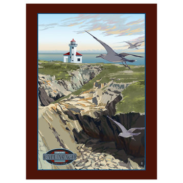 Mike Rangner Cape Arago Lighthouse Art Print, 18"x24"
