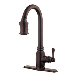 DanzeOpulence&trade; Single Handle Pull-Down Kitchen Faucet - Kitchen Faucets