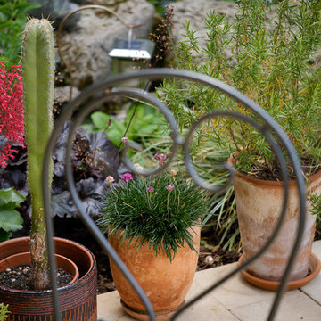 Natürlicher Familiengarten in moderner Optik