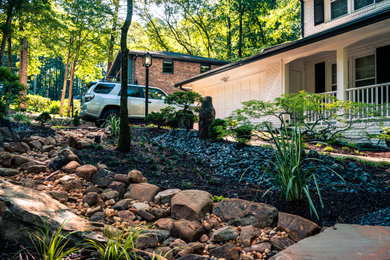 This is an example of a landscaping in Atlanta.