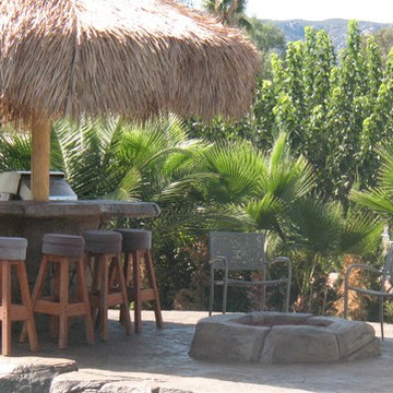 Backyard BBQ's islands