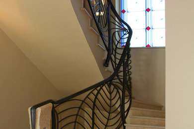 Private House curved Staircase