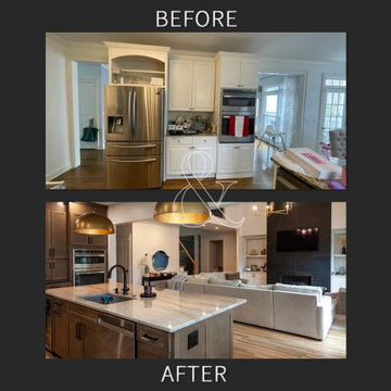 MAPLE LATTE KITCHEN REMODEL